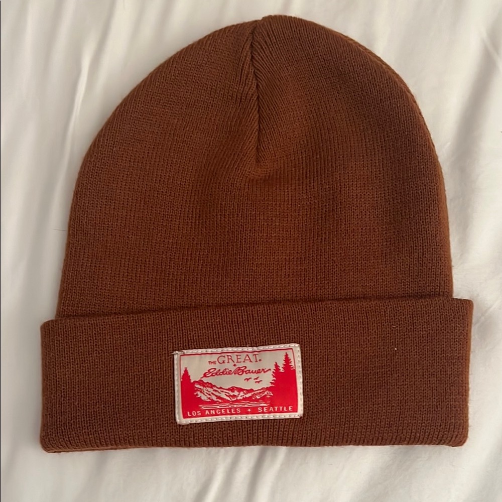 Eddie Bauer Brown Beanie